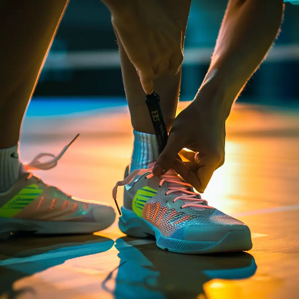 Het Kiezen van Lichtgewicht Badmintonschoenen